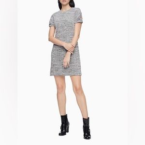 Calvin Klein Dress in Black/Cream